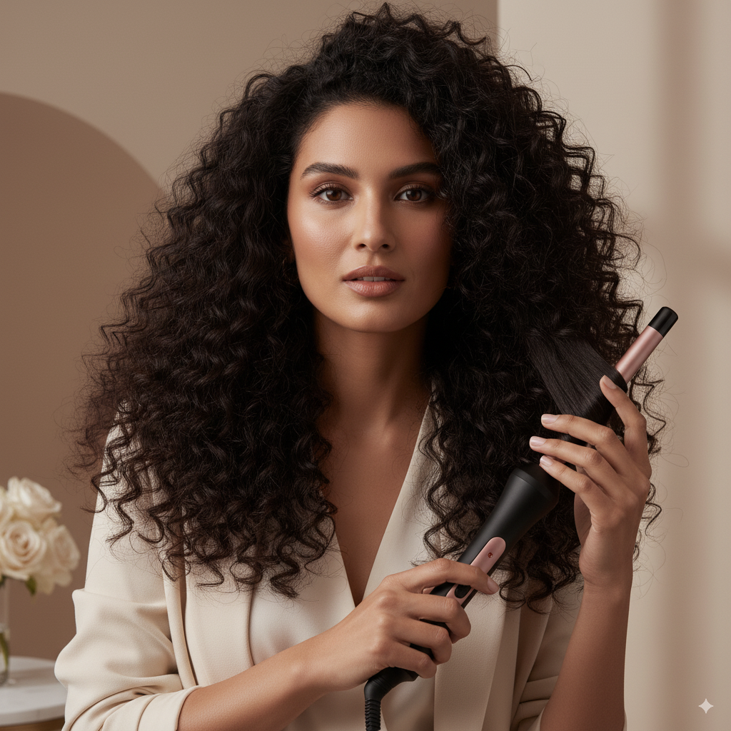 CurlEase™ – The Thinnest Curling Iron