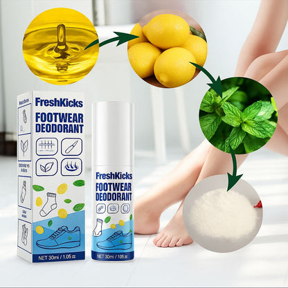 FreshKicks™ – Shoe Deodorizer Spray