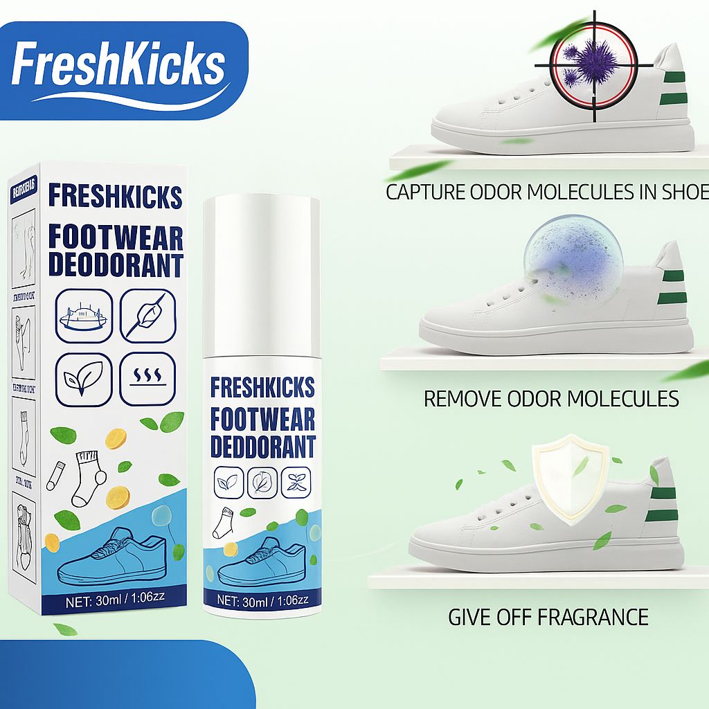Step into confidence with every fresh spray!