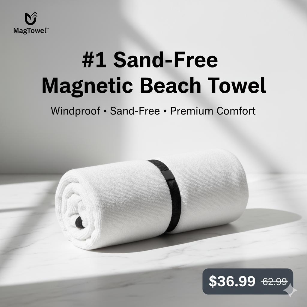 MagTowel™ – The Ultimate Outdoor Magnetic Towel